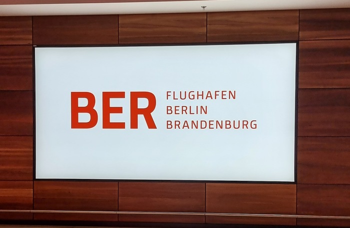 Dettaglio dell'aeroporto di Berlino.