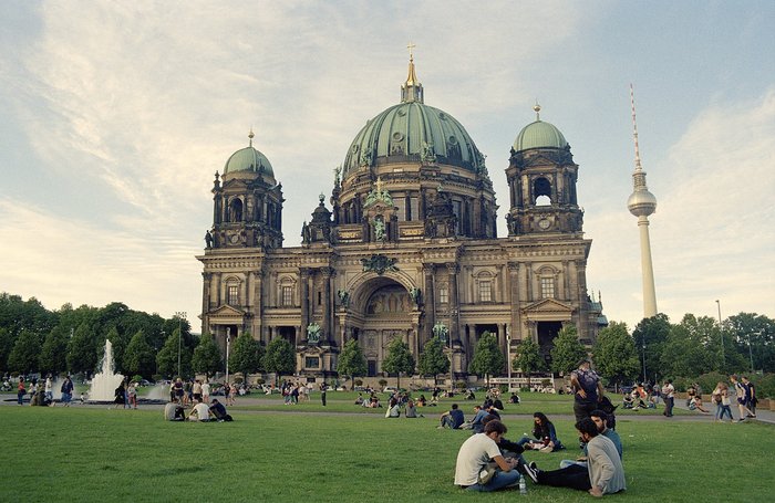 La cathédrale de Berlin, ou Berliner Dom.